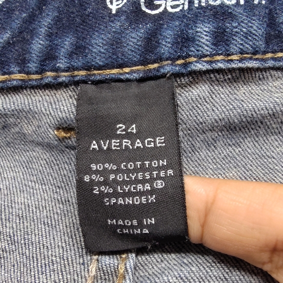 Lane Bryant Skinny Jeans Women Size 24 Blue Stretch Genius Fit Fall Casual - Picture 7 of 8